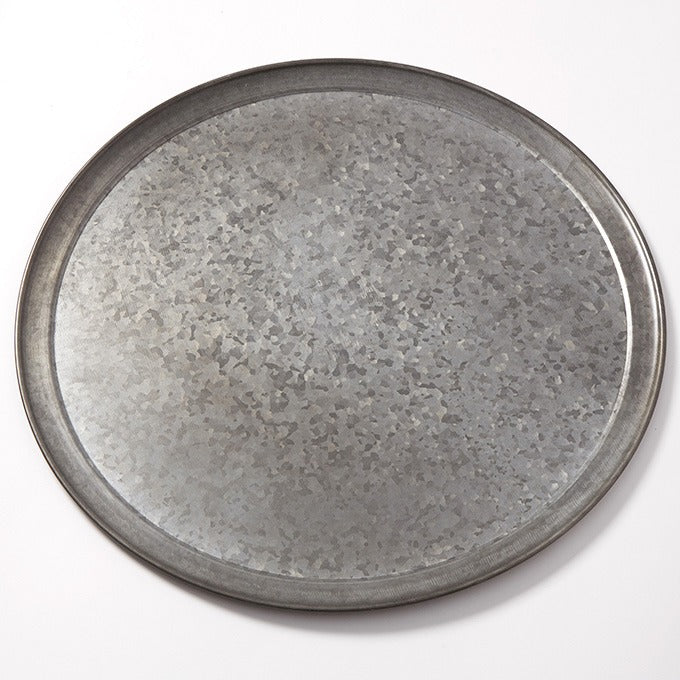 American Metalcraft Pizza Pan, 3/8" High, Silver - 18"