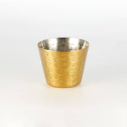American Metalcraft Stainless Steel Sauce Cup HAMSCG, Gold, 12/Case - 2.5 oz.