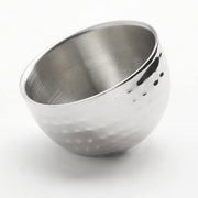 American Metalcraft Stainless Steel Serving Bowl, 5 oz., Silver, 6/Case - Hammered