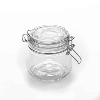 American Metalcraft Glass Apothecary Jar, Clear - 16 oz.