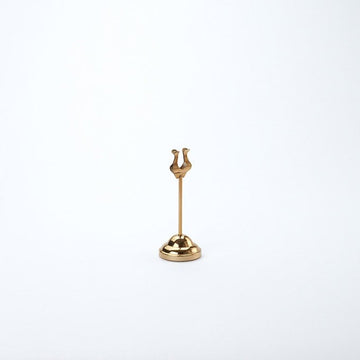 American Metalcraft HPG6 Number Stand, 2 1/4" Diameter, Gold, 12/Case - Default Title