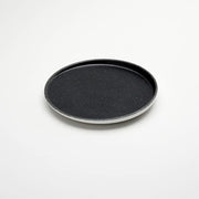 American Metalcraft Lift Black Melamine Plate, 1" High - 8 7/8"