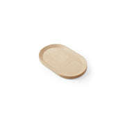American Metalcraft Lyselle Maple Wood Serving Board, 3/4" High, Beige - 14 1/8"