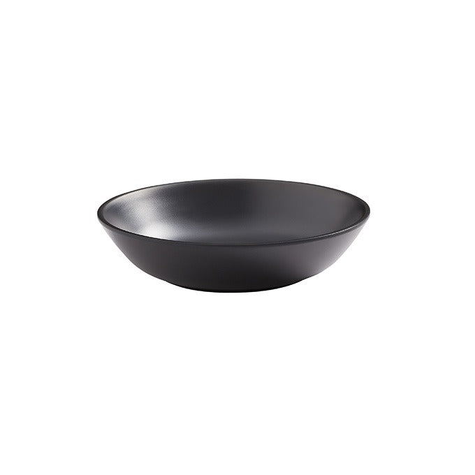 American Metalcraft Mix & Matte Melamine Bowl, 12 oz. - Black / Matte