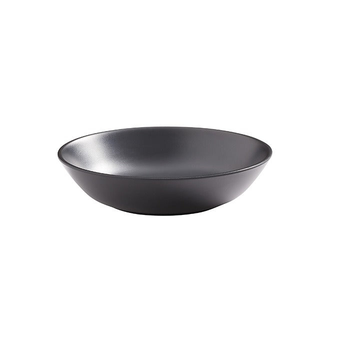 American Metalcraft Mix & Matte Melamine Bowl, 16 oz. - Black / Matte