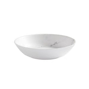 American Metalcraft Mix & Matte Melamine Bowl, 16 oz. - White / Faux Marble