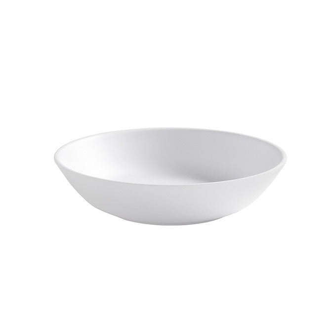 American Metalcraft Mix & Matte Melamine Bowl, 16 oz. - White / Matte