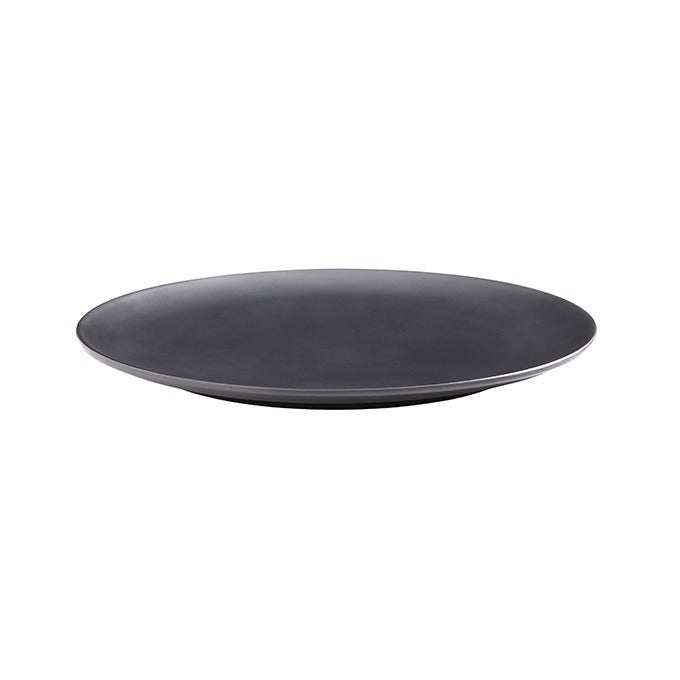 American Metalcraft Mix & Matte Black Melamine Plate, 1" High - photo 2