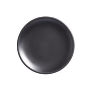 American Metalcraft Mix & Matte Black Melamine Plate, 6" Diameter - Black / Matte