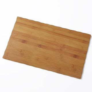 American Metalcraft Faux Wood Melamine Serving Board, 12 1/2" x 20 7/8", 3/Case - Beige