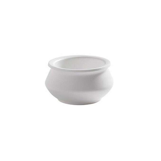 American Metalcraft Marra Melamine Pot, White - 3 oz.