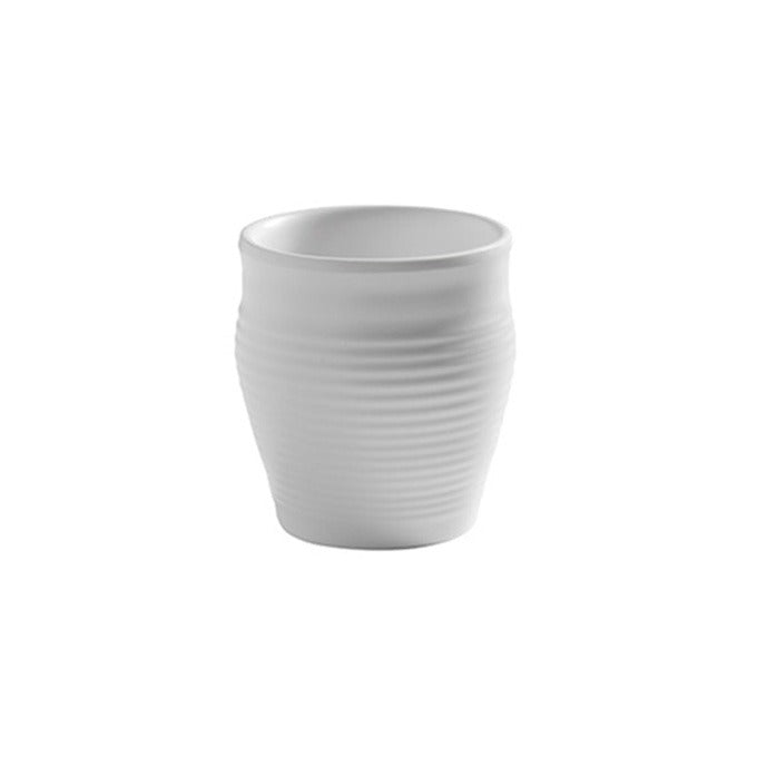 American Metalcraft Marra Melamine Pot, White - 6 oz.
