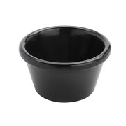 American Metalcraft Melamine Ramekin, Black, 12/Case - 3 oz.