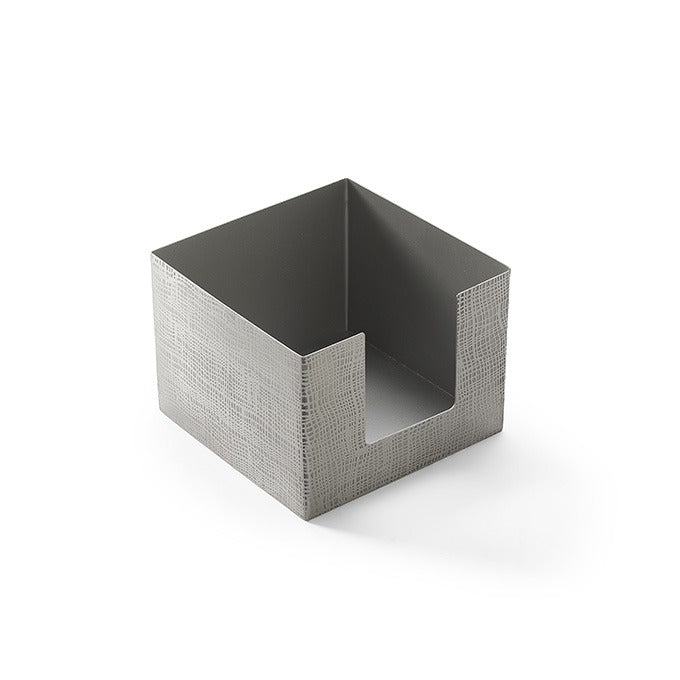 American Metalcraft Etch & Set Stainless Steel Napkin Holder, Silver - 5 1/2"