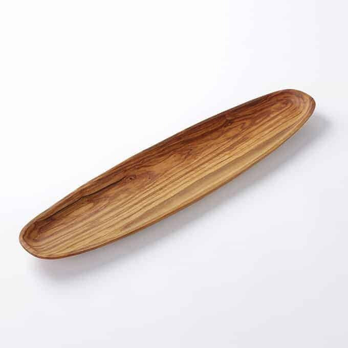 American Metalcraft Wood Boat, Beige - 23 5/8"