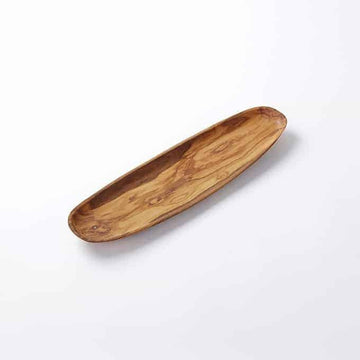 American Metalcraft Wood Boat, Beige - 12"