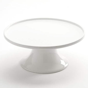 American Metalcraft Prestige Porcelain Serving Stand, White - 12"