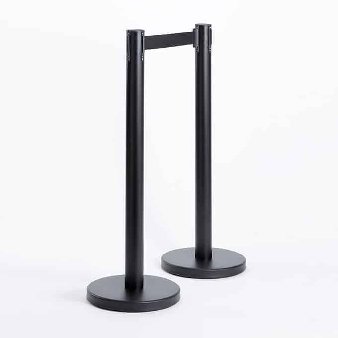 American Metalcraft Set, 84" Long - Black