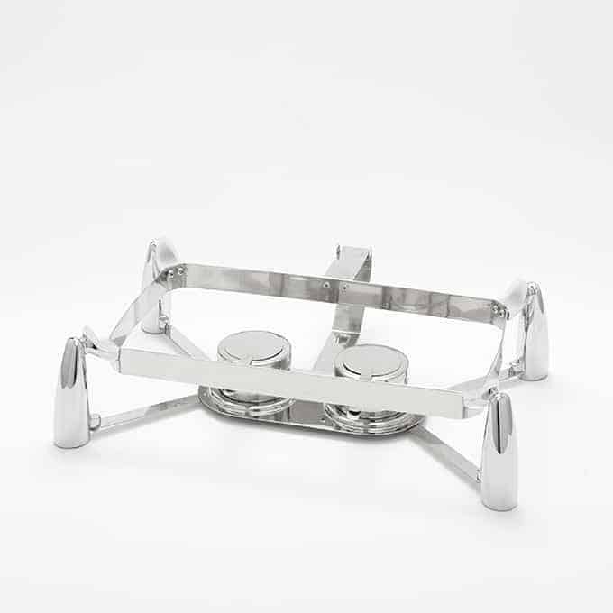 American Metalcraft REVLRT26BASE Chafer Stand, Full Size, Silver - Default Title