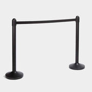 American Metalcraft RSBPBL Crowd Control Stanchion, 84" Long, Black - Default Title