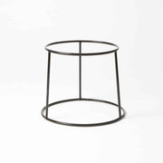 American Metalcraft Rubber-Coated Steel Pizza Stand, Black - 7 3/8"