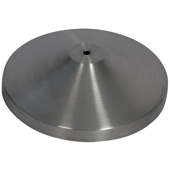 American Metalcraft RSRTRVSC3 Stanchion Base, Silver - Default Title