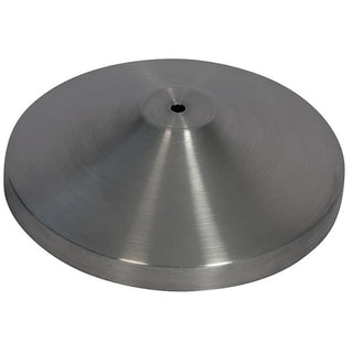 American Metalcraft RSRTRVSC3 Stanchion Base, Silver - Default Title