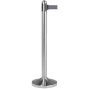 American Metalcraft Stanchion Post, 84" Long, Silver - Gray