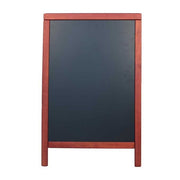 American Metalcraft A-Frame Sign Board, 2 1/4" x 21 1/2" - Mahogany
