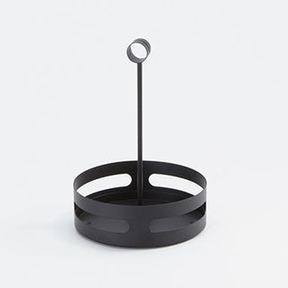 American Metalcraft Condiment Caddy, 9 1/4" High - Black
