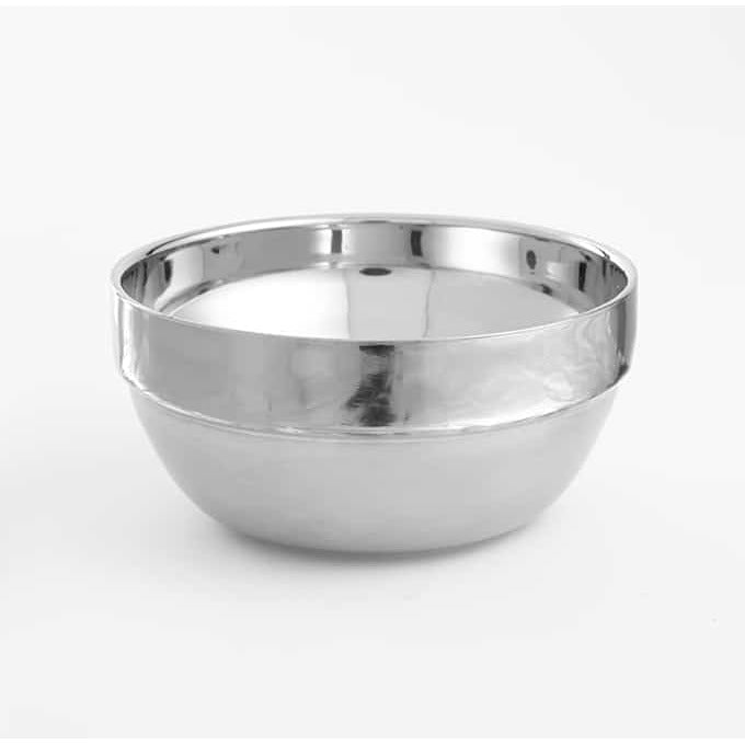 American Metalcraft Stainless Steel Serving Bowl, 2" High, Silver - 8 oz.