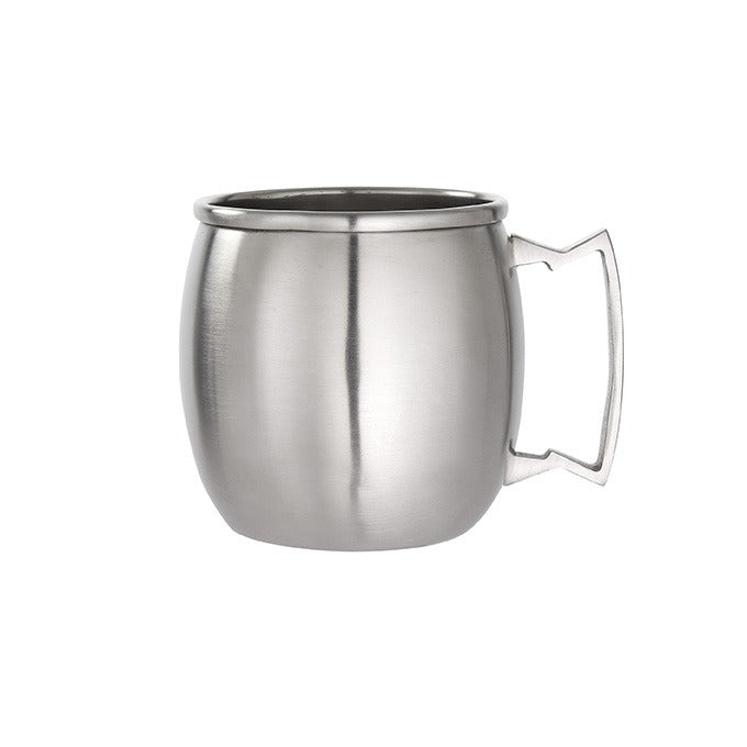 American Metalcraft Stainless Steel Mug, 16 oz. - Silver