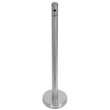 American Metalcraft Stainless Steel Smoker Pole Base, 15" Diameter - Silver