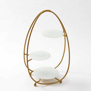 American Metalcraft Stand, 7" x 12" - Gold