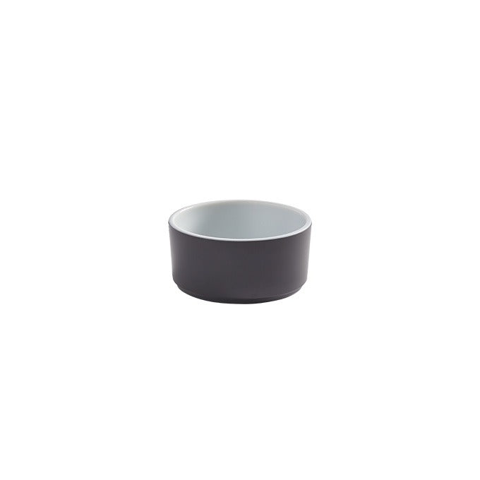 American Metalcraft Unity Melamine Bowl, 10 oz. - Gray White