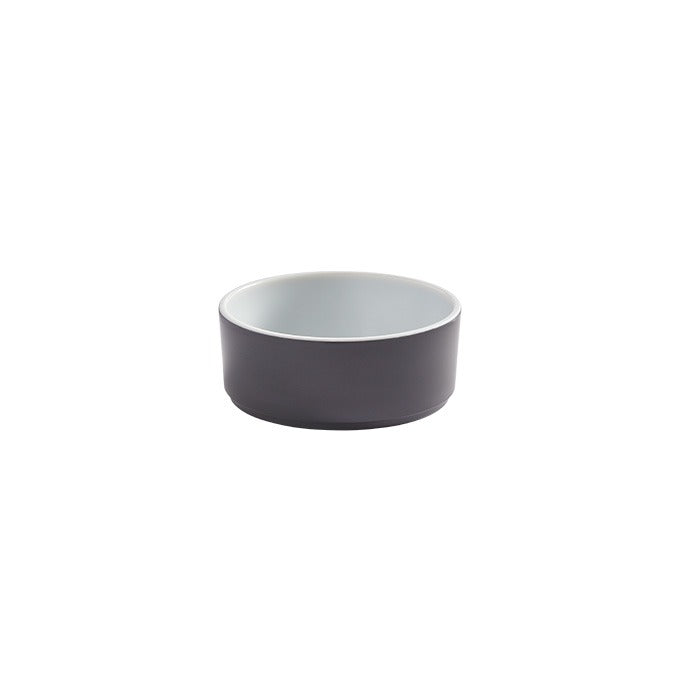 American Metalcraft Unity Melamine Bowl, 16 oz. - Gray White