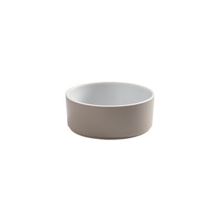 American Metalcraft Unity Melamine Bowl, 24 oz. - Brown White