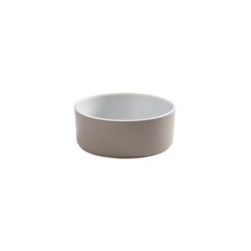 American Metalcraft Unity Melamine Bowl, 24 oz. - Brown White
