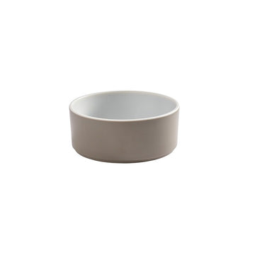 American Metalcraft Unity Melamine Bowl, 32 oz. - Brown White