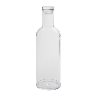 American Metalcraft Plastic Water Bottle, 34 oz., Clear - Clear