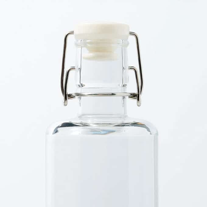 American Metalcraft Acrylic Water Bottle, Clear - 36 oz.
