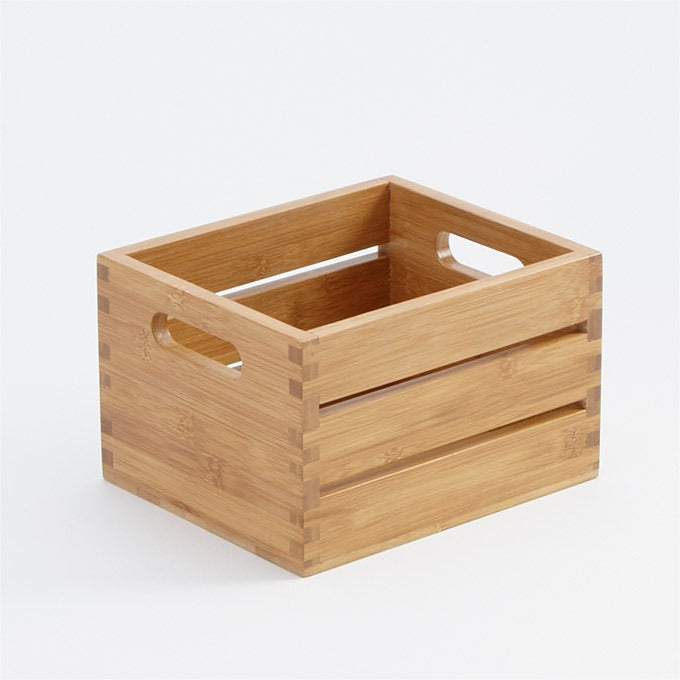American Metalcraft Bamboo Caddy - 7 1/2"