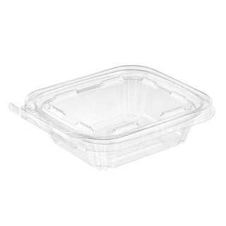 Inline Plastics Safe-T-Fresh Tamper-Resistant, Clear - 8 oz.