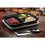 Newspring NC333B Polypropylene Container, 32 oz., Black, 150/Case - Default Title