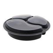 Newspring NC9388B Polypropylene Container, 39 oz., Black, 150/Case - photo 2
