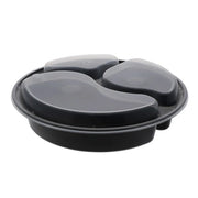 Newspring NC9388B Polypropylene Container, 39 oz., Black, 150/Case - Default Title