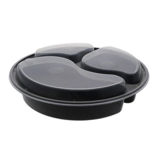 Newspring NC9388B Polypropylene Container, 39 oz., Black, 150/Case - Default Title