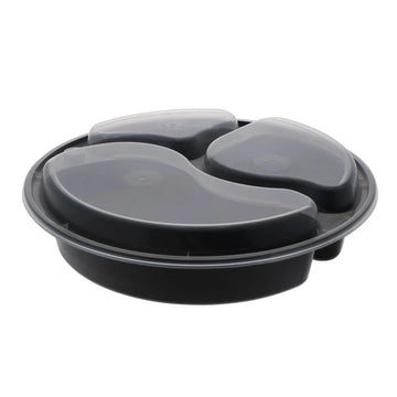 Newspring NC9388B Polypropylene Container, 39 oz., Black, 150/Case - Default Title