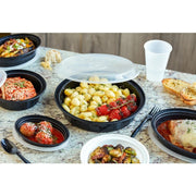 Newspring Polypropylene Container Lid, Black, 150/Case - 6 oz.