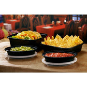 Newspring Polypropylene Container Lid, Black, 150/Case - 8 oz.